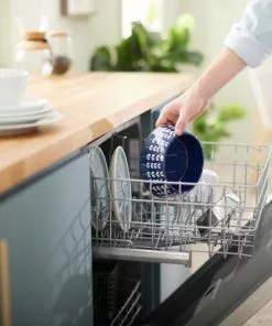 Frisco Leaf Design Stainless Steel Dog & Cat Bowl, Blue -Dog Cat Corner 311979 PT7. SY630 V1642543182