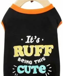 Frisco It's Ruff Being This Cute Dog & Cat T-Shirt -Dog Cat Corner 312032 PT3. SY630 V1644448907