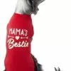 Frisco Mama's Bestie Dog & Cat T-Shirt 2 Frisco Mama's Bestie Dog & Cat T-Shirt -Dog Cat Corner 312056 MAIN. SY630 V1644425902