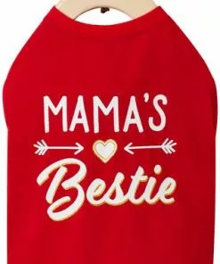 Frisco Mama's Bestie Dog & Cat T-Shirt -Dog Cat Corner 312056 PT3. SY630 V1644425495