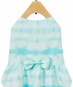 Frisco Green Tie Dye Dog & Cat Dress -Dog Cat Corner 312104 PT3. SY630 V1644424671