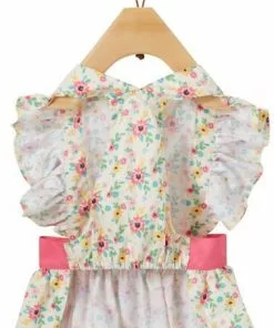 Frisco Dainty Pink Floral Dog & Cat Dress -Dog Cat Corner 312136 PT4. SY630 V1644524290