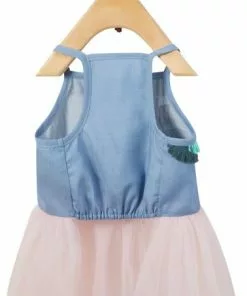 Frisco Rainbow Denim Dog & Cat Dress -Dog Cat Corner 312144 PT4. SY630 V1644531411