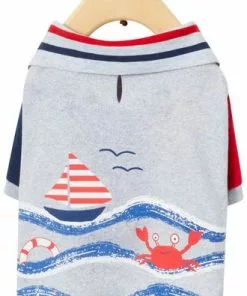 Frisco Nautical Polo Dog & Cat Shirt 12 Frisco Nautical Polo Dog & Cat Shirt -Dog Cat Corner 312160 PT3. SY630 V1644528707