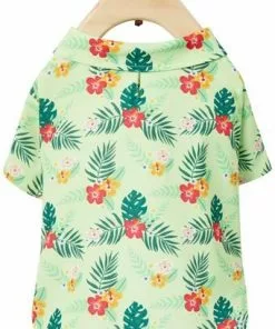 Frisco Hawaiian Floral Camp Dog & Cat Shirt -Dog Cat Corner 312168 PT3. SY630 V1644527490