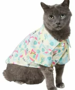 Frisco Flamingo Camp Dog & Cat Shirt -Dog Cat Corner 312176 PT2. SY630 V1644525201