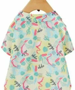 Frisco Flamingo Camp Dog & Cat Shirt -Dog Cat Corner 312176 PT3. SY630 V1644532465