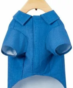 Frisco Chambray Pineapple Dog & Cat Shirt -Dog Cat Corner 312192 PT5. SY630 V1644533262