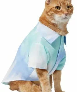 Frisco Blue Tie Dye Dog & Cat Shirt -Dog Cat Corner 312200 PT2. SY630 V1644885691