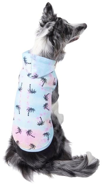Frisco Palm Tree Dog & Cat Hoodie 3 Frisco Palm Tree Dog & Cat Hoodie