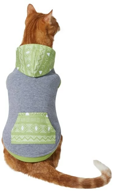Frisco Green Southwest Dog & Cat Hoodie 5 Frisco Green Southwest Dog & Cat Hoodie - Image 3