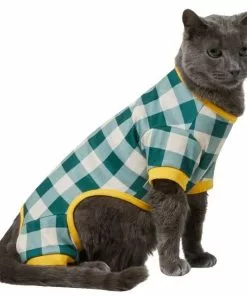 Frisco Boho Gingham Dog & Cat PJs -Dog Cat Corner 312272 PT2. SY630 V1644885488