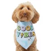 Frisco Good Vibes Dog & Cat Bandana 2 Frisco Good Vibes Dog & Cat Bandana -Dog Cat Corner 312297 MAIN. SY630 V1644880141