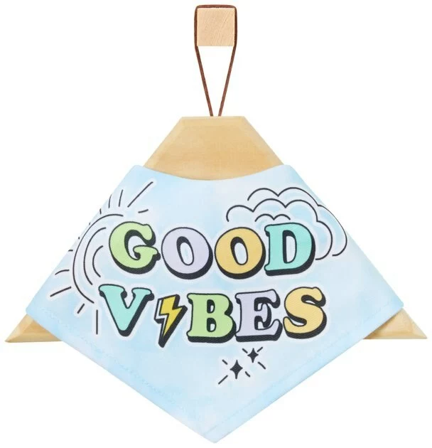 Frisco Good Vibes Dog & Cat Bandana 6 Frisco Good Vibes Dog & Cat Bandana - Image 4