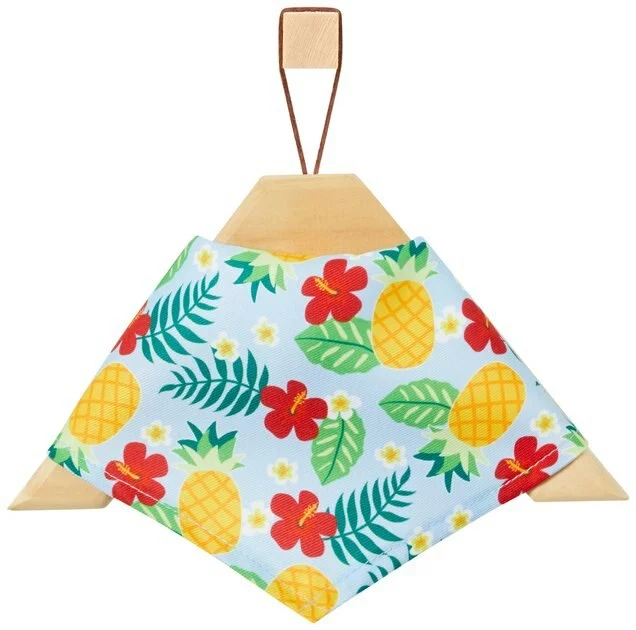 Frisco Hawaiian Pineapple Dog & Cat Bandana 6 Frisco Hawaiian Pineapple Dog & Cat Bandana - Image 4