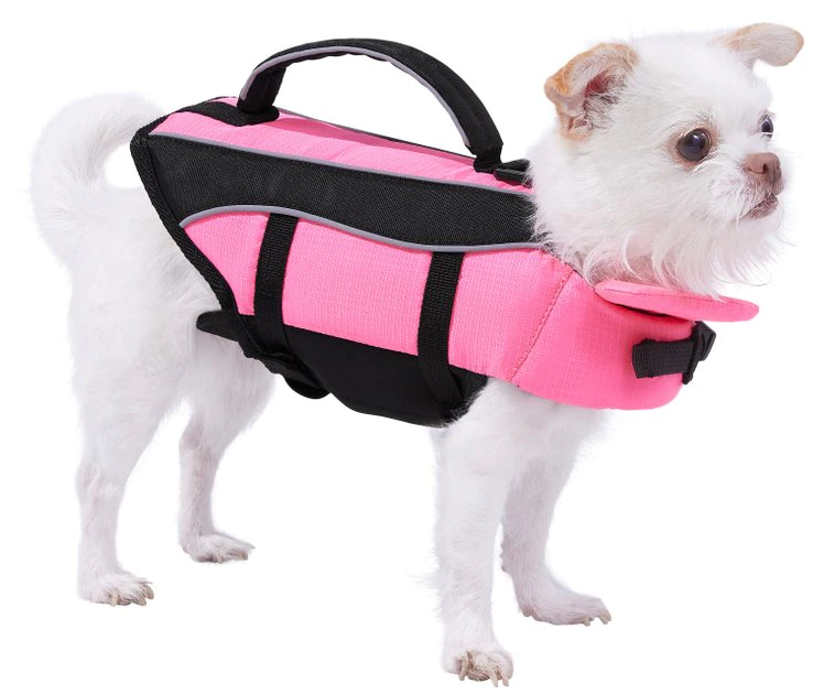 Frisco Ripstop Dog Life Jacket, Pink 3 Frisco Ripstop Dog Life Jacket, Pink