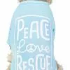 Frisco Peace Love Rescue Dog & Cat T-Shirt -Dog Cat Corner 315067 MAIN. SY630 V1646348896