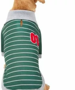 Frisco Green Rugby Dog & Cat Polo Shirt -Dog Cat Corner 315083 PT3. SY630 V1646433396