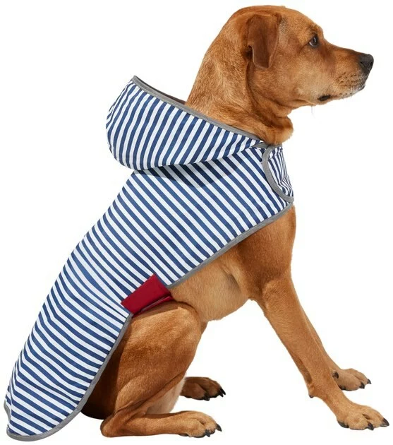 Frisco Red Reversible Packable Dog Raincoat 5 Frisco Red Reversible Packable Dog Raincoat - Image 3