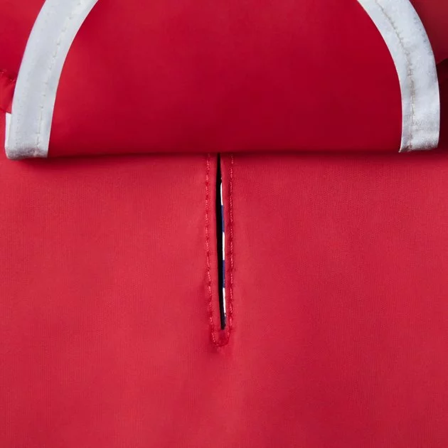 Frisco Red Reversible Packable Dog Raincoat 8 Frisco Red Reversible Packable Dog Raincoat - Image 6