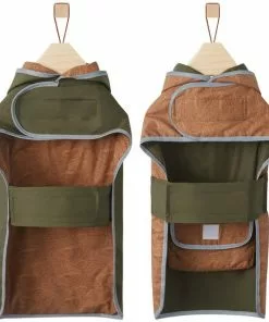 Frisco Olive Reversible Packable Dog Raincoat -Dog Cat Corner 315116 PT5. SY630 V1646437977