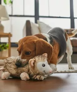 Frisco Fur Really Real Possum Plush Squeaky Dog Toy -Dog Cat Corner 316929 PT2. SY630 V1641400953