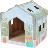 Frisco Greenhouse Cardboard Cat House -Dog Cat Corner 317737 MAIN. SY630 V1642086272