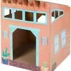 Frisco Southwestern House Cardboard Cat House -Dog Cat Corner 317739 MAIN. SY630 V1642086203