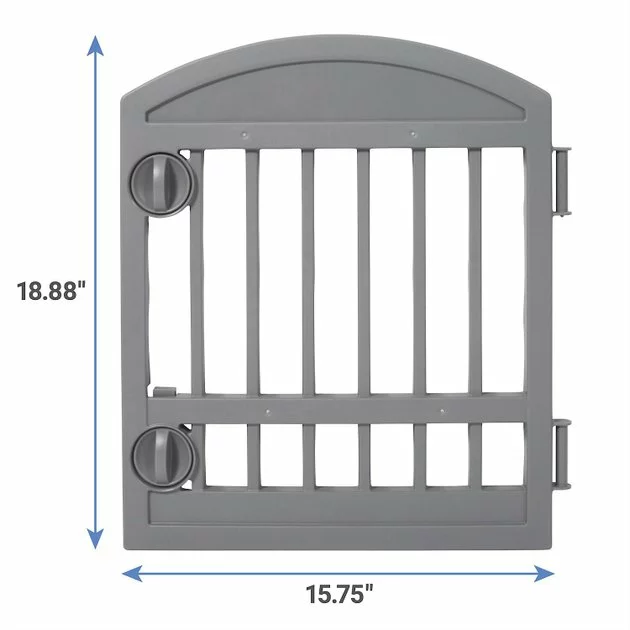 Frisco 4-Panel Plastic Exercise Playpen, Gray + Dog Training & Potty Pads, 22 x 23-in, 150 count, Unscented 6 Frisco 4-Panel Plastic Exercise Playpen, Gray + Dog Training & Potty Pads, 22 x 23-in, 150 count, Unscented - Image 4