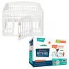 Frisco 4-Panel Plastic Exercise Playpen, White + Dog Training & Potty Pads, 22 x 23-in, 150 count, Unscented 2 Frisco 4-Panel Plastic Exercise Playpen, White + Dog Training & Potty Pads, 22 x 23-in, 150 count, Unscented -Dog Cat Corner 318960 MAIN. SY630 V1630362988