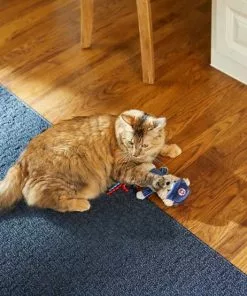 Frisco||Pets First Frisco Baseball Bear Plush and Crinkle Kicker Toy + Pets First Chicago Cubs Baseball Cat Scratcher Toy with Catnip -Dog Cat Corner 318986 PT3. SY630 V1630363596