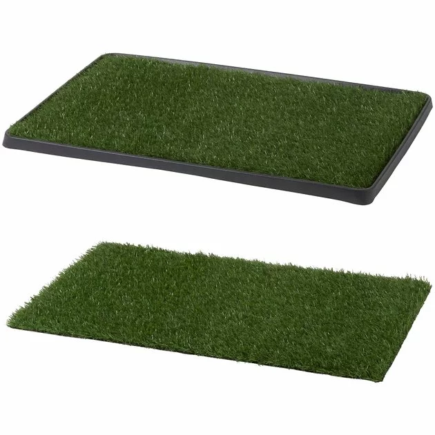 Frisco Indoor Grass Potty, 30 x 20 in + Replacement Pad, 19 x 29 in 3 Frisco Indoor Grass Potty, 30 x 20 in + Replacement Pad, 19 x 29 in