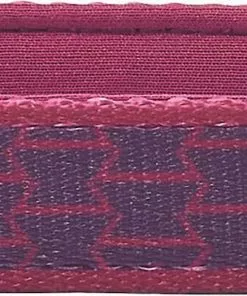 Frisco Outdoor Comfort Print Nylon Padded Collar, Large, Neck: 18 -26-in, Width: 1-in + Outdoor Ultra Reflective Rope Leash With Padded Handle, Boysenberry Purple, 6 - ft -Dog Cat Corner 319070 PT2. SY630 V1631140581