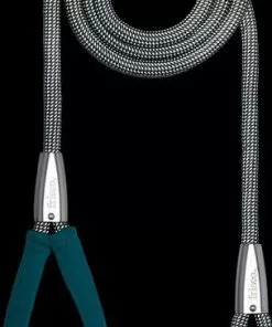 Frisco Outdoor Comfort Print Nylon Padded Collar, Medium - Neck: 14-20-in, Width: 3/4-in + Outdoor Ultra Reflective Rope Leash With Padded Handle, Bayou Teal, 6 - ft -Dog Cat Corner 319076 PT7. SY630 V1631157407