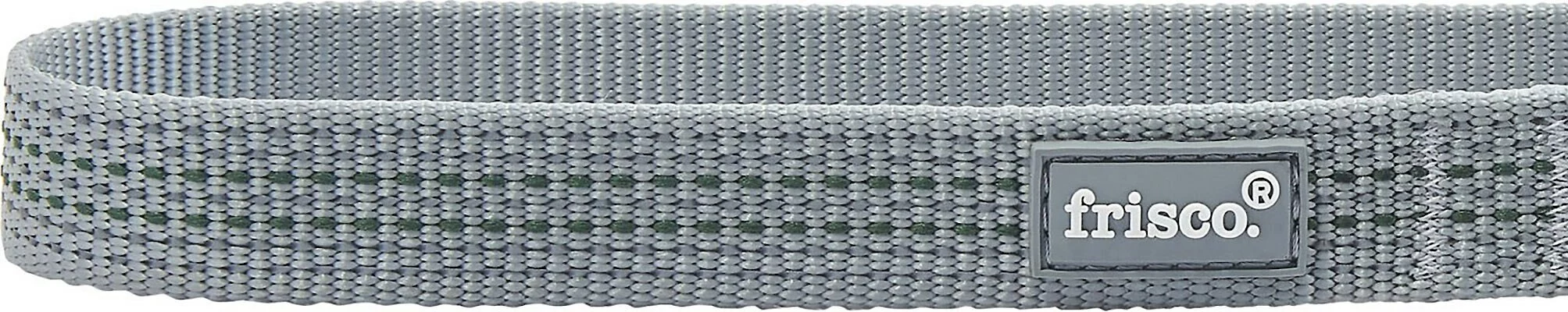 Frisco Outdoor Frisco Nylon Collar, Forest Green, Medium-Neck: 14-20-in, Width: 3/4-in + Rope Leash With Padded Handle, Stone Gray, 6-ft 5 Frisco Outdoor Frisco Nylon Collar, Forest Green, Medium-Neck: 14-20-in, Width: 3/4-in + Rope Leash With Padded Handle, Stone Gray, 6-ft - Image 3