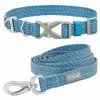 Frisco Outdoor Heathered Nylon Collar, River Blue, Large, Neck: 18 -26-in, Width: 1-in + Dog Leash, River Blue, Large - Length: 6-ft, Width: 1-in 2 Frisco Outdoor Heathered Nylon Collar, River Blue, Large, Neck: 18 -26-in, Width: 1-in + Dog Leash, River Blue, Large - Length: 6-ft, Width: 1-in -Dog Cat Corner 319134 MAIN. SY630 V1631146293