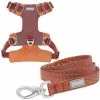 Frisco Outdoor Lightweight Ripstop Nylon Harness, Flamepoint Orange, Extra Large, Neck: 22 to 34-in, Girth: 32 to 44-in + Heathered Dog Leash, Flamepoint Orange, Large - Length: 6-ft, Width: 1-in 2 Frisco Outdoor Lightweight Ripstop Nylon Harness, Flamepoint Orange, Extra Large, Neck: 22 to 34-in, Girth: 32 to 44-in + Heathered Dog Leash, Flamepoint Orange, Large - Length: 6-ft, Width: 1-in -Dog Cat Corner 319148 MAIN. SY630 V1631159485