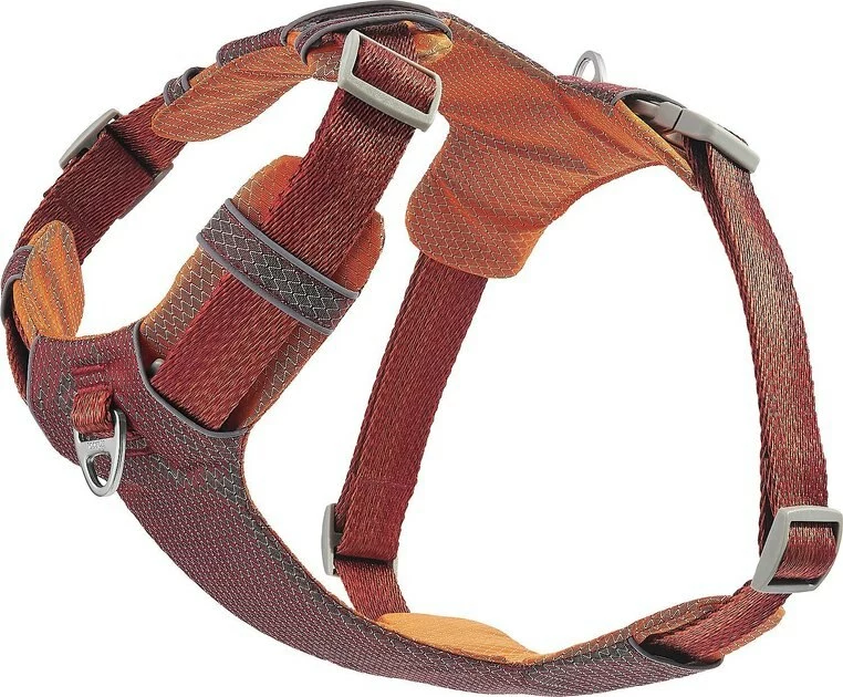 Frisco Outdoor Lightweight Ripstop Nylon Harness, Flamepoint Orange, Extra Large, Neck: 22 to 34-in, Girth: 32 to 44-in + Heathered Dog Leash, Flamepoint Orange, Large - Length: 6-ft, Width: 1-in 8 Frisco Outdoor Lightweight Ripstop Nylon Harness, Flamepoint Orange, Extra Large, Neck: 22 to 34-in, Girth: 32 to 44-in + Heathered Dog Leash, Flamepoint Orange, Large - Length: 6-ft, Width: 1-in - Image 6