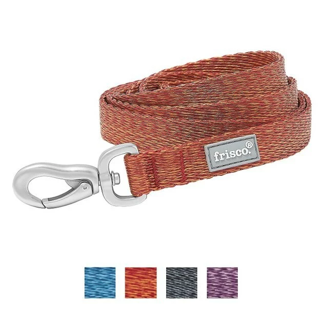Frisco Outdoor Lightweight Ripstop Nylon Harness, Flamepoint Orange, Small, Neck: 13 to 19-in, Girth: 16 to 22-in + Heathered Dog Leash, Flamepoint Orange, Small - Length: 6-ft, Width: 5/8-in 9 Frisco Outdoor Lightweight Ripstop Nylon Harness, Flamepoint Orange, Small, Neck: 13 to 19-in, Girth: 16 to 22-in + Heathered Dog Leash, Flamepoint Orange, Small - Length: 6-ft, Width: 5/8-in - Image 7