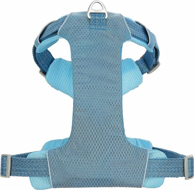 Frisco Outdoor Lightweight Ripstop Nylon Harness, River Blue, Large, Neck: 18 to 28-in, Girth 24 to 34-in + Heathered Dog Leash, River Blue, Large - Length: 6-ft, Width: 1-in 5 Frisco Outdoor Lightweight Ripstop Nylon Harness, River Blue, Large, Neck: 18 to 28-in, Girth 24 to 34-in + Heathered Dog Leash, River Blue, Large - Length: 6-ft, Width: 1-in - Image 3