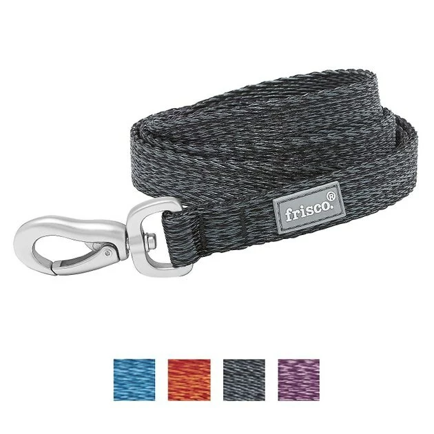 Frisco Outdoor Lightweight Ripstop Nylon Harness, Storm Gray, Small, Neck: 13 to 19-in, Girth: 16 to 22-in + Heathered Dog Leash, Midnight Black, SM - Length: 6-ft, Width: 5/8-in 9 Frisco Outdoor Lightweight Ripstop Nylon Harness, Storm Gray, Small, Neck: 13 to 19-in, Girth: 16 to 22-in + Heathered Dog Leash, Midnight Black, SM - Length: 6-ft, Width: 5/8-in - Image 7