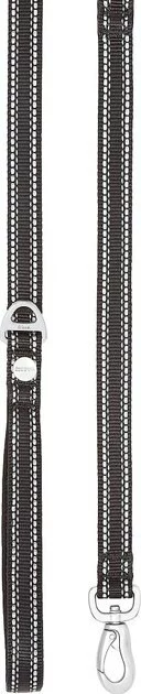 Frisco Outdoor Nylon Reflective Comfort Padded Collar, Midnight Black, SM - Neck: 10-14-in, Width: 5/8-in + Dog Leash, Midnight Black, SM - Length: 6-ft, Width: 5/8-in 9 Frisco Outdoor Nylon Reflective Comfort Padded Collar, Midnight Black, SM - Neck: 10-14-in, Width: 5/8-in + Dog Leash, Midnight Black, SM - Length: 6-ft, Width: 5/8-in - Image 7