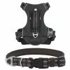 Frisco Outdoor Premium Ripstop Nylon Harness with Pocket, Midnight Black, XL - Girth: 32-44-in + Reflective Comfort Padded Dog Collar, Midnight Black, LG, Neck: 18 -26-in, Width: 1-in 2 Frisco Outdoor Premium Ripstop Nylon Harness with Pocket, Midnight Black, XL - Girth: 32-44-in + Reflective Comfort Padded Dog Collar, Midnight Black, LG, Neck: 18 -26-in, Width: 1-in -Dog Cat Corner 319304 MAIN. SY630 V1631144496
