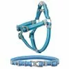 Frisco Outdoor Two Tone Waterproof Stinkproof PVC Harness, River Blue, Medium, Neck: 16 to 22-in, Girth: 19 to 29-in + Dog Collar, River Blue, Medium - Neck: 14½-20-in, Width: 3/4-in 1 Frisco Outdoor Two Tone Waterproof Stinkproof PVC Harness, River Blue, Medium, Neck: 16 to 22-in, Girth: 19 to 29-in + Dog Collar, River Blue, Medium - Neck: 14½-20-in, Width: 3/4-in -Dog Cat Corner 319392 MAIN. SY630 V1631150215