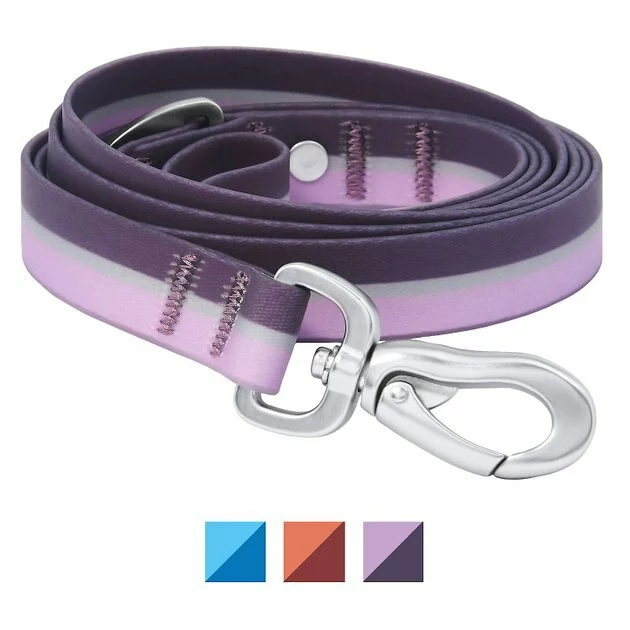 Frisco Outdoor Two Tone Waterproof Stinkproof PVC Harness, Shadow Purple,Extra Large, Neck: 22 to 33-in, Girth: 32 to 44-in + Dog Leash, Boysenberry Purple, Large - Length: 6-ft, Width: 1-in 9 Frisco Outdoor Two Tone Waterproof Stinkproof PVC Harness, Shadow Purple,Extra Large, Neck: 22 to 33-in, Girth: 32 to 44-in + Dog Leash, Boysenberry Purple, Large - Length: 6-ft, Width: 1-in - Image 7