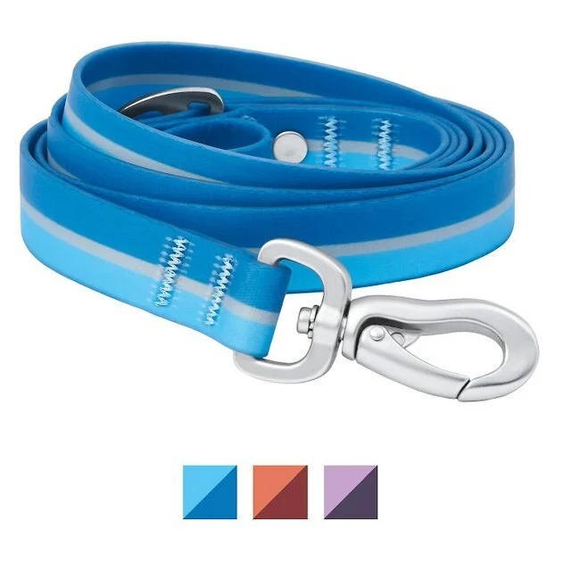 Frisco Outdoor Two Toned Waterproof Stink Proof PVC Leash, River Blue, Large - Length: 6-ft, Width: 1-in + Dog Harness, River Blue, Large, Neck: 19 to 27-in, Girth: 23 to 36-in 4 Frisco Outdoor Two Toned Waterproof Stink Proof PVC Leash, River Blue, Large - Length: 6-ft, Width: 1-in + Dog Harness, River Blue, Large, Neck: 19 to 27-in, Girth: 23 to 36-in - Image 2