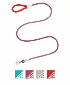 Frisco Outdoor Woven Jacquard Nylon Dog Collar, Flamepoint Orange, Large, Neck: 18 -26-in, Width: 1-in + Ultra Reflective Rope Leash With Padded Handle, Sunset Orange, 6 - ft -Dog Cat Corner 319462 PT5. SY630 V1631150504