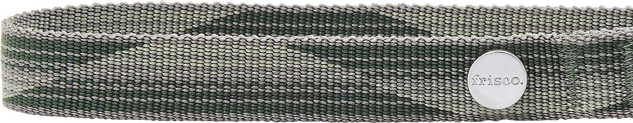 Frisco Outdoor Woven Jacquard Nylon Dog Collar, Forest Green, Medium - Neck: 14-20-in, Width: 3/4-in + Ultra Reflective Rope Leash With Padded Handle, Stone Gray, 6 - ft 5 Frisco Outdoor Woven Jacquard Nylon Dog Collar, Forest Green, Medium - Neck: 14-20-in, Width: 3/4-in + Ultra Reflective Rope Leash With Padded Handle, Stone Gray, 6 - ft - Image 3