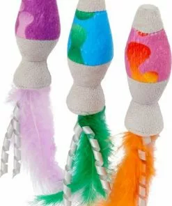 Frisco Retro Game Over Scratcher Toy + Retro Lava Lamp Plush Cat Toy with Catnip, 3 count -Dog Cat Corner 319494 PT4. SY630 V1630625170