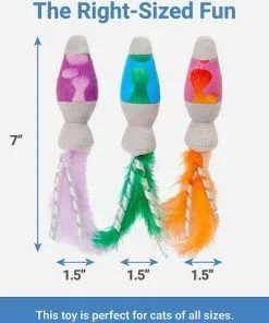 Frisco Retro Game Over Scratcher Toy + Retro Lava Lamp Plush Cat Toy with Catnip, 3 count -Dog Cat Corner 319494 PT5. SY630 V1630620104